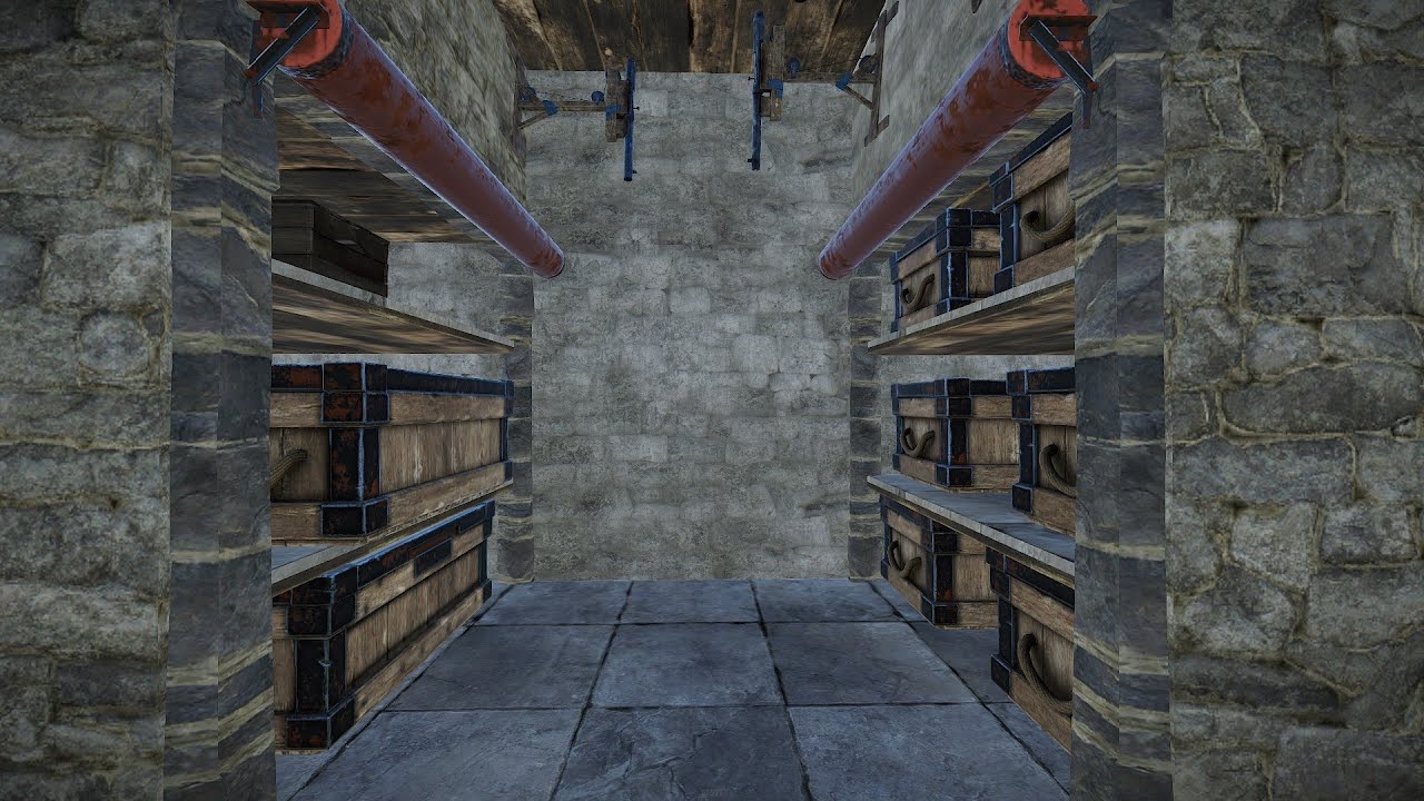 Mega Loot Room Design & Triple Roof Protection - Rust
