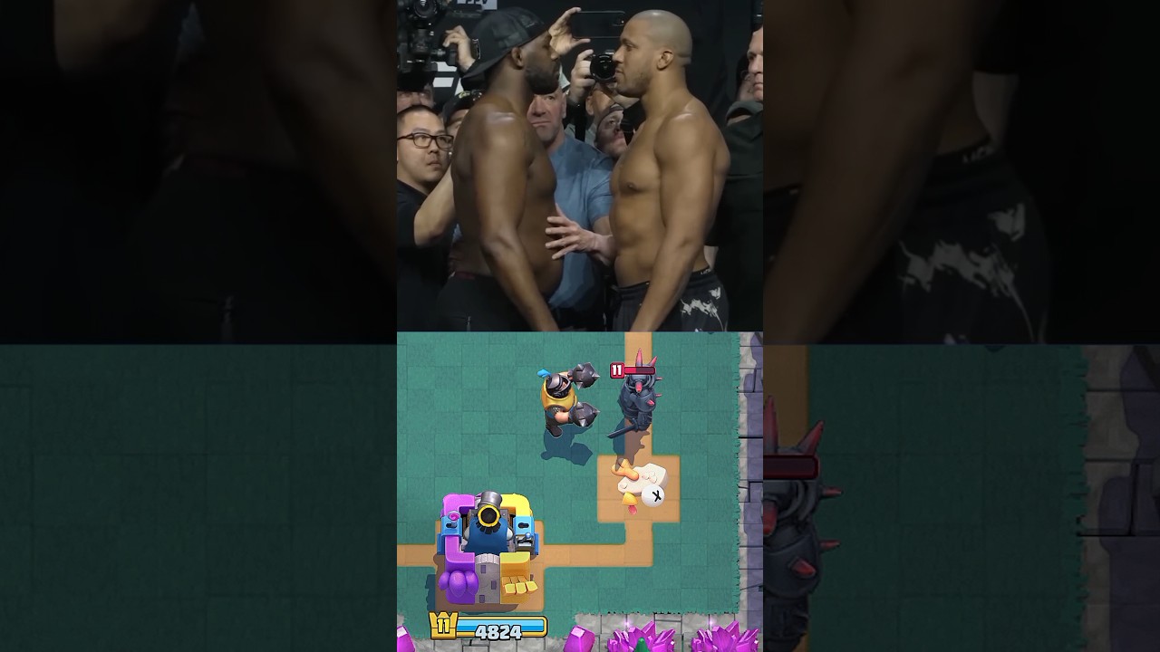 Mega Night VS P.E.K.K.A😨 #clashroyale #gaming #ufc #shortvideo #shorts #short #mma #tiktok