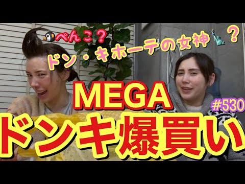 自称ドン・キホーテの女神がMEGAドンキ爆買い散らかしたら髪型が風速150億メーターくらいで吹き荒れた感じのお姿になり女神どころじゃなくなってて草とりまペンこ役やらせていただいてもいいですか？