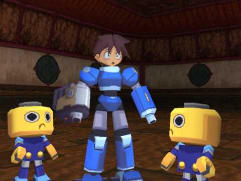 Megaman Legends 2 - Megaman sees Tron naked
