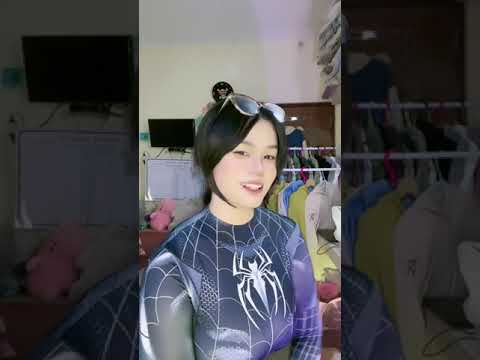 Mei Mei Chan Spiderman Besar #viral #shorts #tiktok #joget #goyang