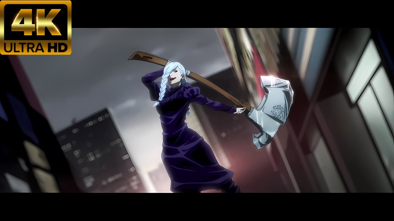 Mei Mei Scene 4K - Jujutsu Kaisen Movie 0