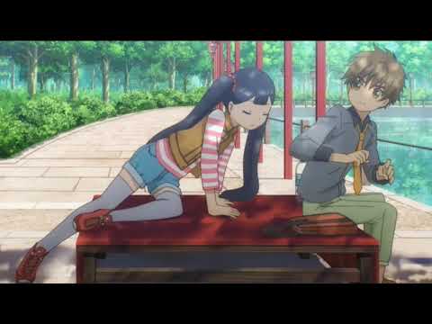 Meiling tells Syaoran about Sakura's hair (Cardcaptor Sakura: Clear Card Season 1 - Episode 14)