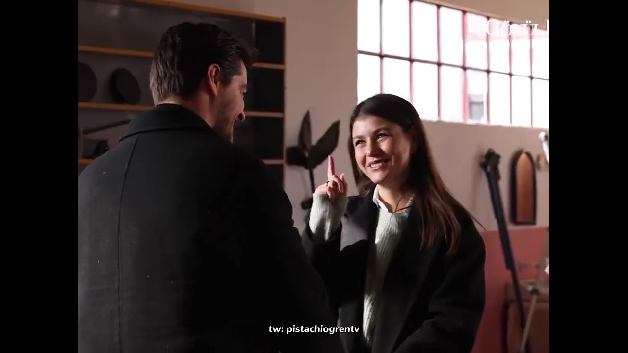 #MelBer kamera arkası 🤭 #gönüldağı #melissevinç #berkatan #seltan