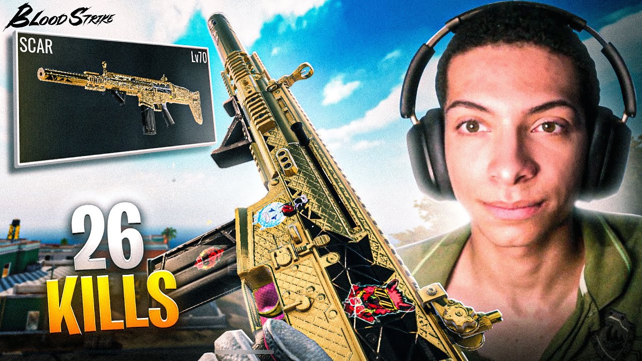 MELHOR LOADOUT DE SCAR NO BLOOD STRIKE ☠️🔥!! ‹Pigor›