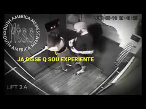 Meme da mulher no elevador
