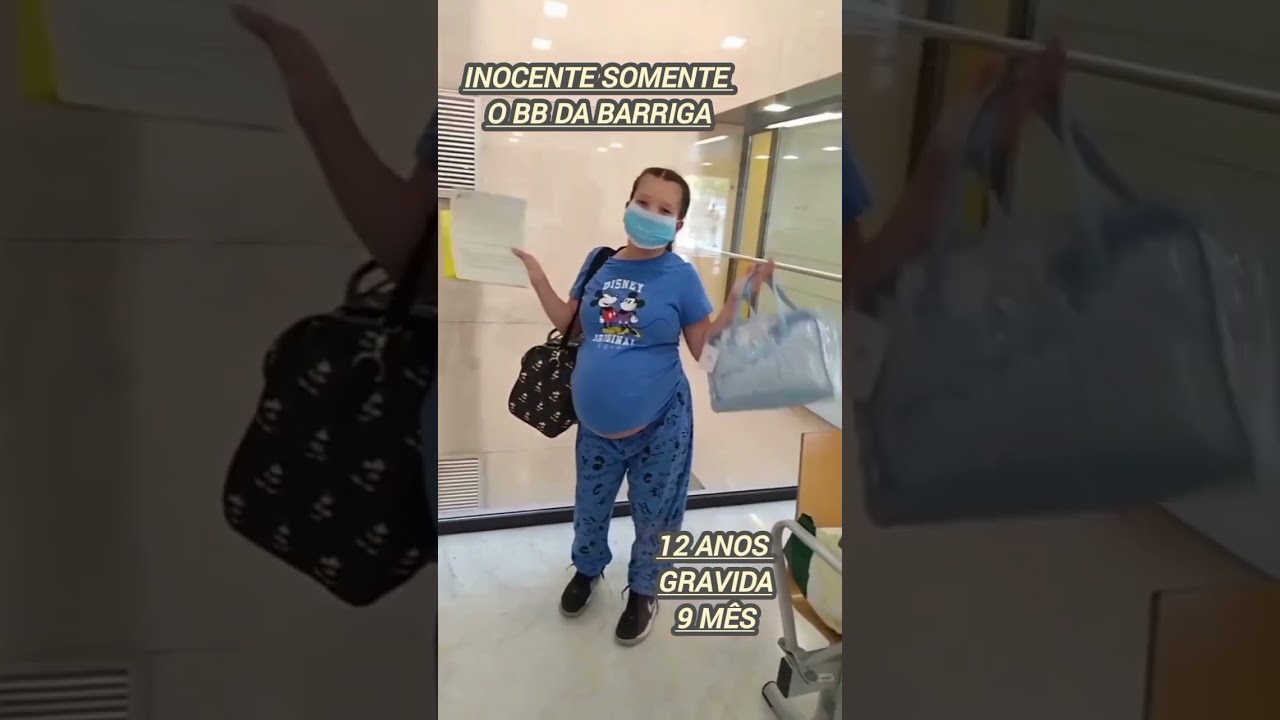 menina de 12 anos gravida pronto pra dá a luz