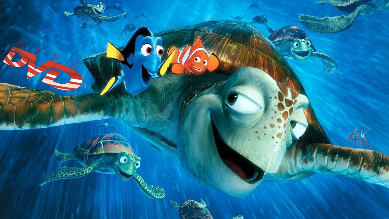 Menu de DVD-Procurando Nemo (De 2003) Em 4K
