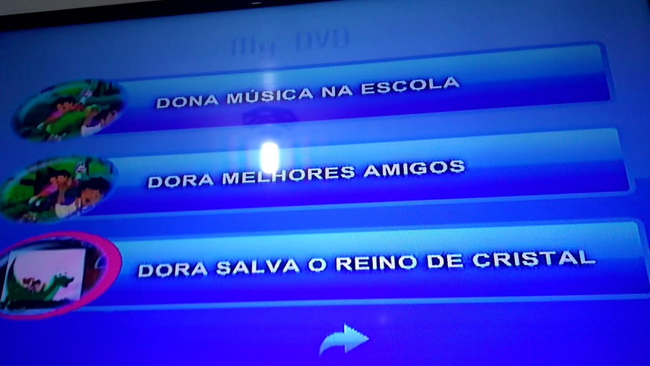 MENU DVD DORA A AVENTUREIRA 4 EM 1
