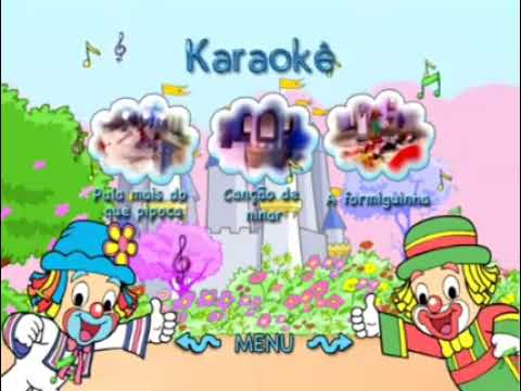 Menu DVD Patati Patatá No Castelo Da Fantasia 2 Tiragem ( 2007 )