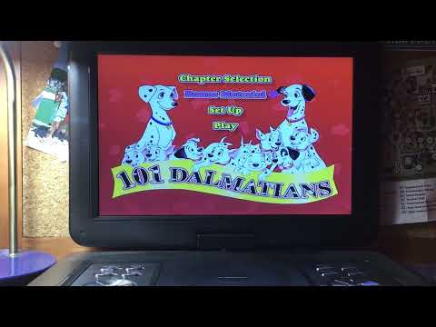 Menu walkthrough of 101 Dalmatians limited issue 1999 dvd