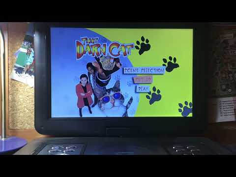 Menu walkthrough of that darn cat 2003 dvd
