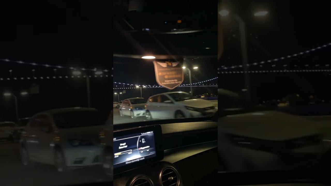 MERCEDES C200 GECE SAHİL KENARI SNAP
