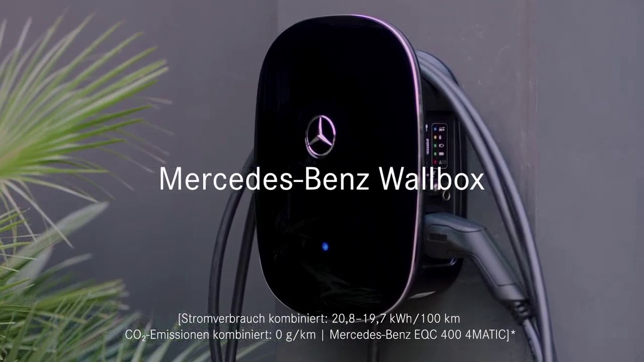 Mercedes-Benz EQC: Charge at Home with the Mercedes-Benz Wallbox | Mercedes-Benz Group