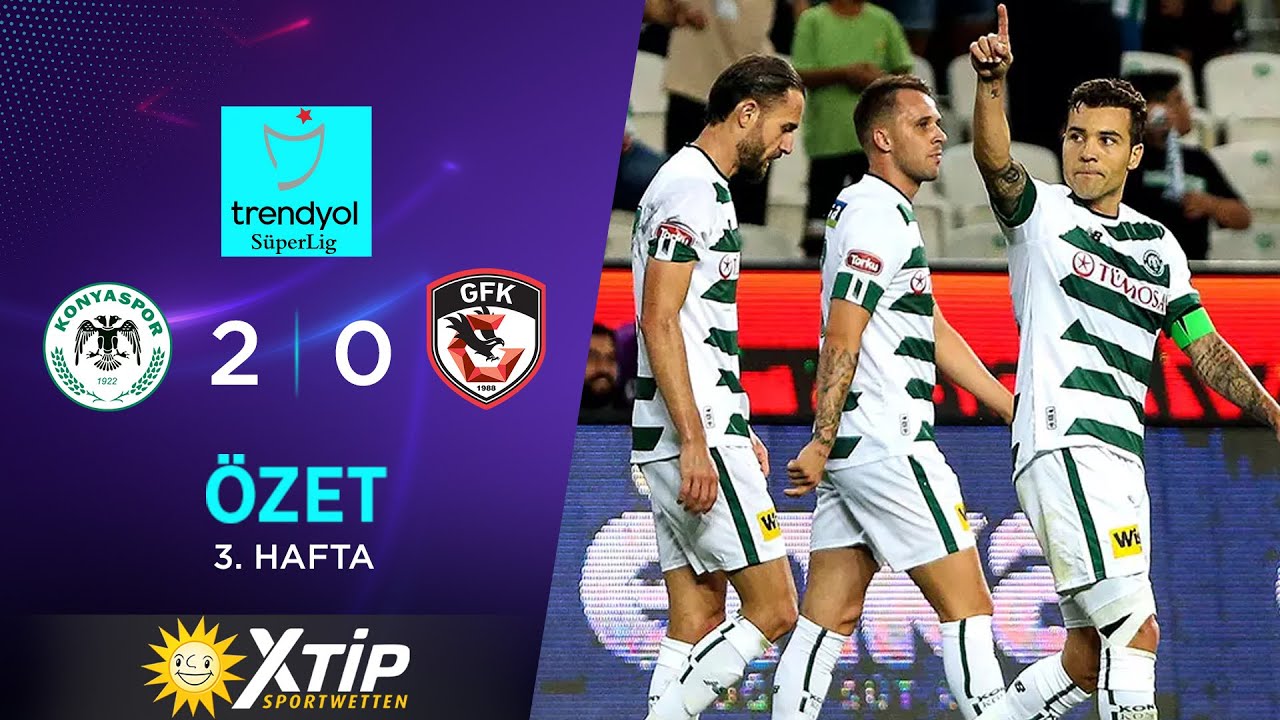 MERKUR BETS | T. Konyaspor (2-0) Gaziantep FK - Highlights/Özet | Trendyol Süper Lig - 2023/24