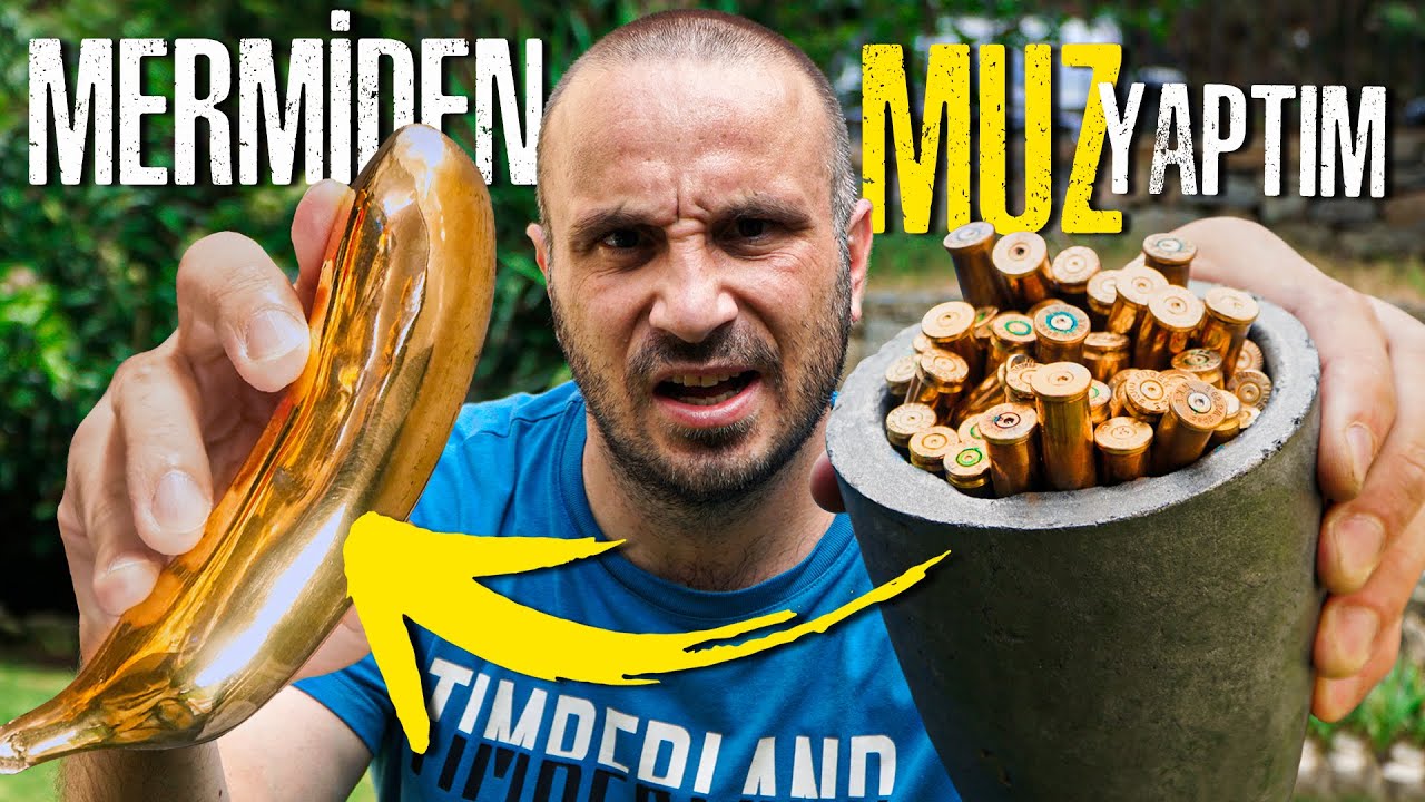 MERMİLERDEN MUZ YAPTIM!