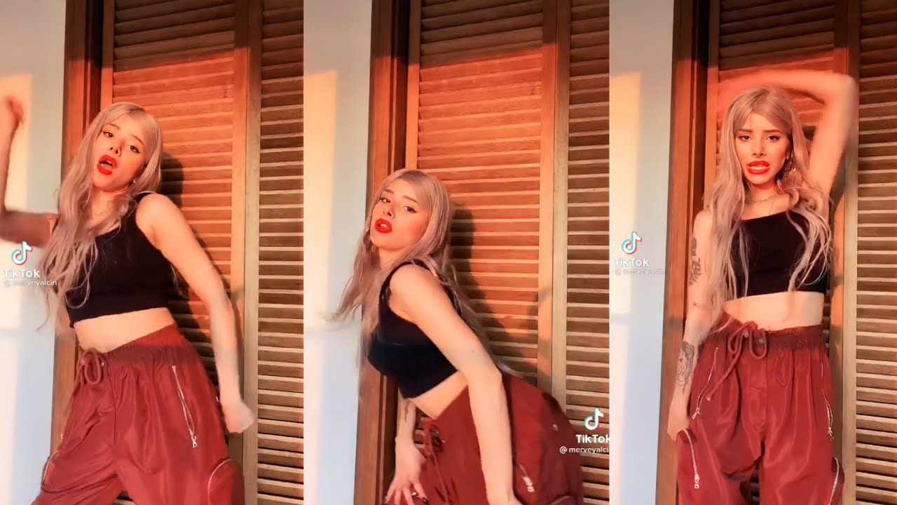 Merve Yalçın Kendi Şarkısıyla Çektiği Dans Videosu TikTok