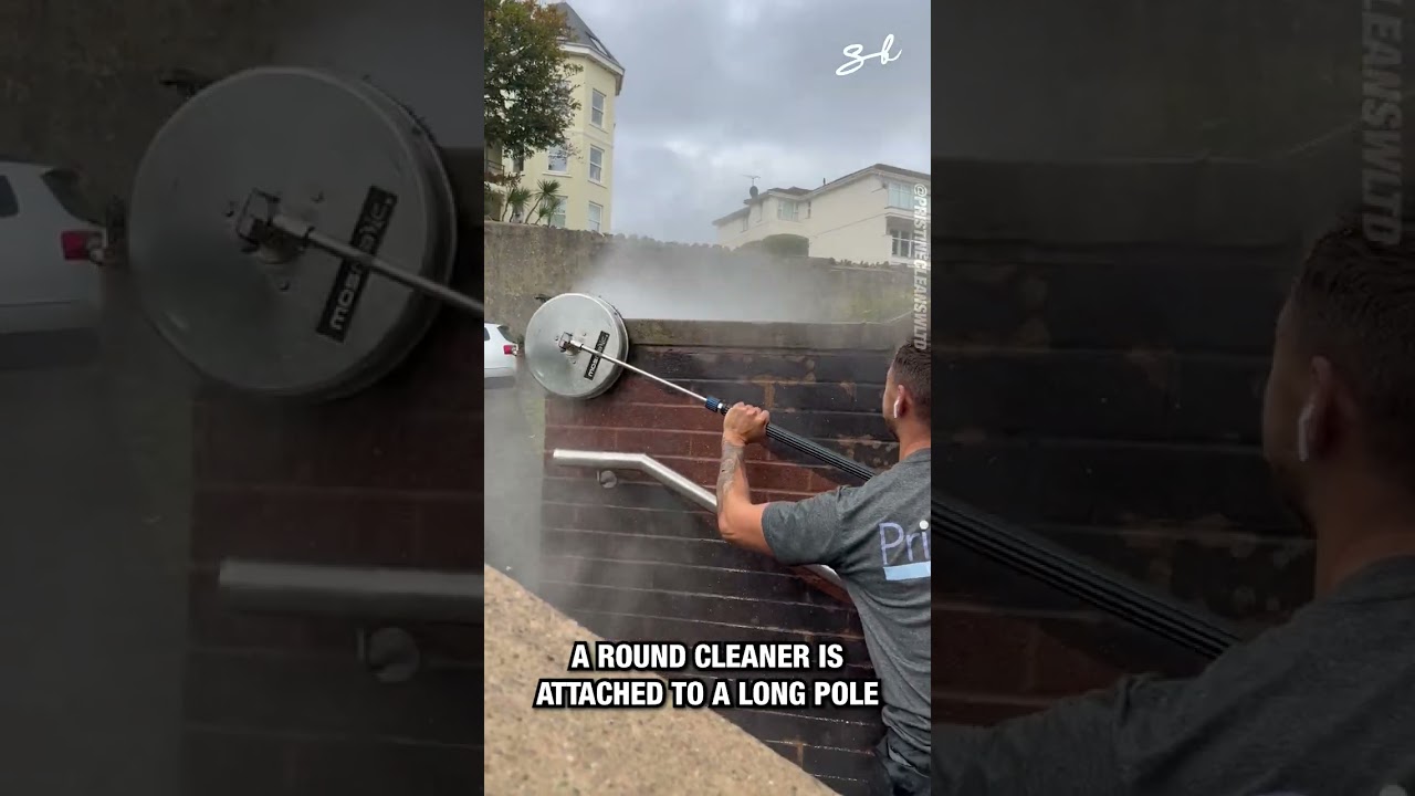Mesmerizing Steam Cleaning 🤤