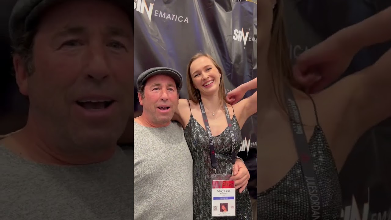 Met Stacy Cruz at AVN. Most beautiful porn star today