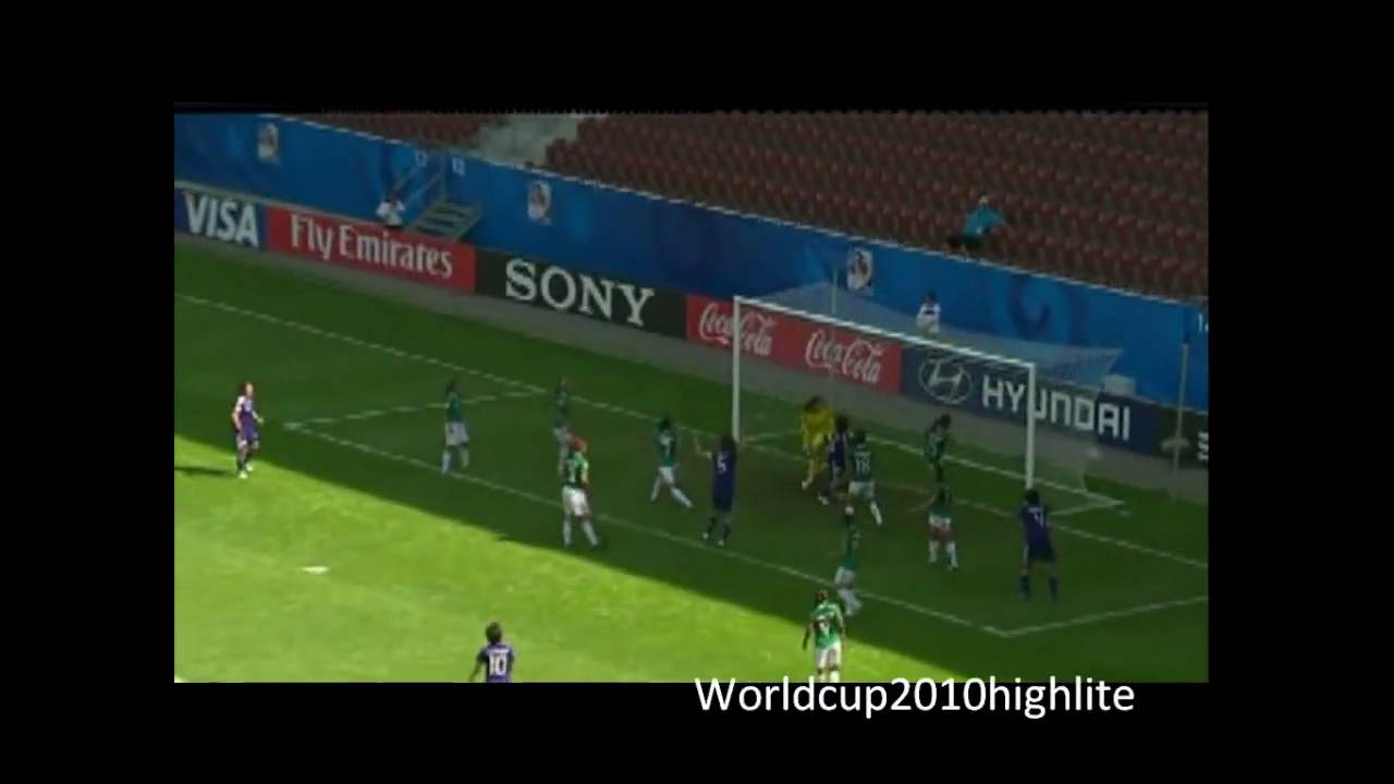 Mexico 3-3 Japan Women U-20 Highlights July 14 2010 Full highlights & all goals