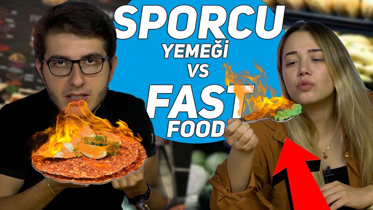 Miafitz ile SPORCU YEMEKLERİ VS. NORMAL YEMEKLER #MUKBANG |  @Gözde Demiral