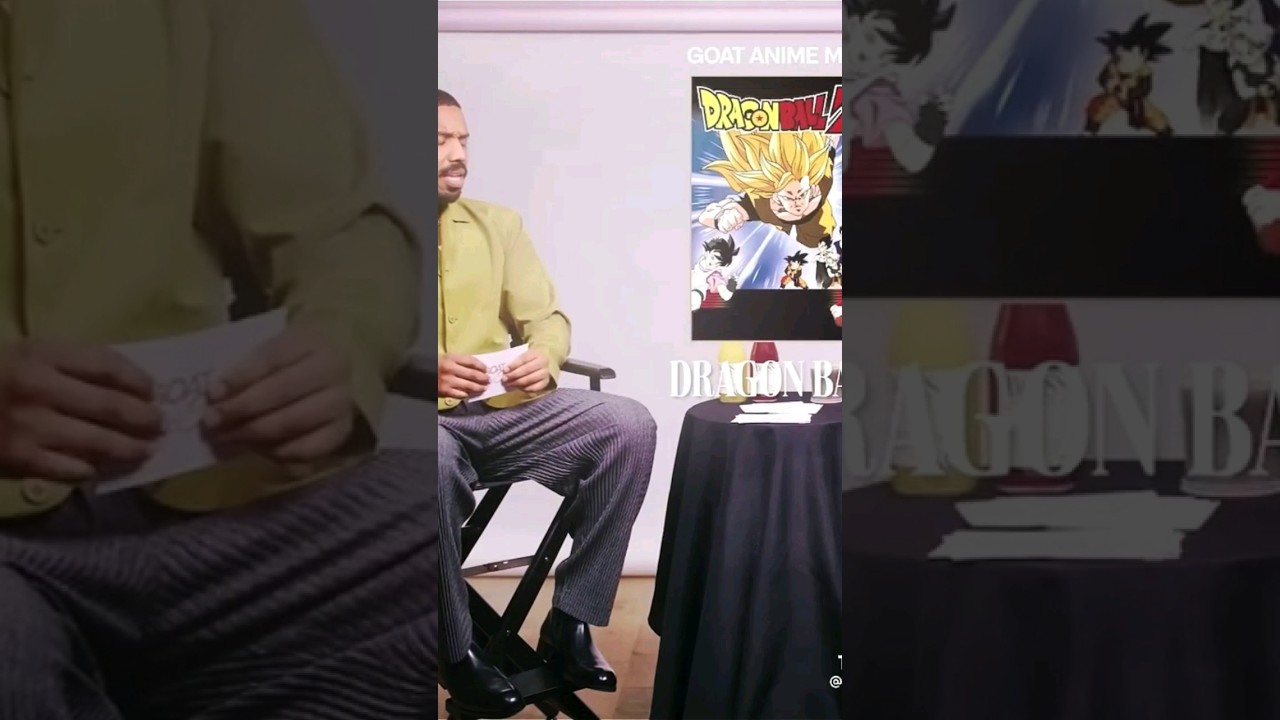 Michael B. Jordan On Anime✨💯😂 #anime #michaeljordan #dragonball #goku