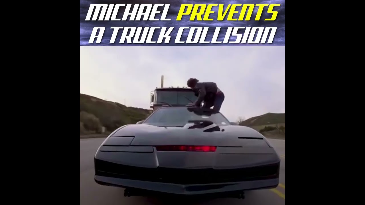 Michael Knight Kara Şimşek knight Rider and truck