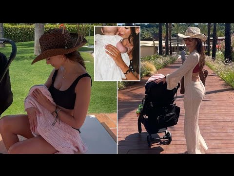 Michelle Keegan Cradles Baby Daughter Palma in Bikini on First Family Holiday Sweet Nickname Reveale