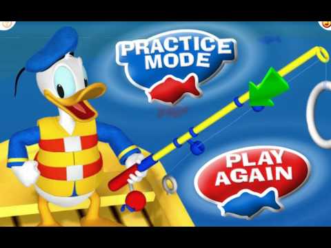 #Mickey Mouse Clubhouse - Donald's Gone Gooey Fishing - Cartoon Video Game For Kids