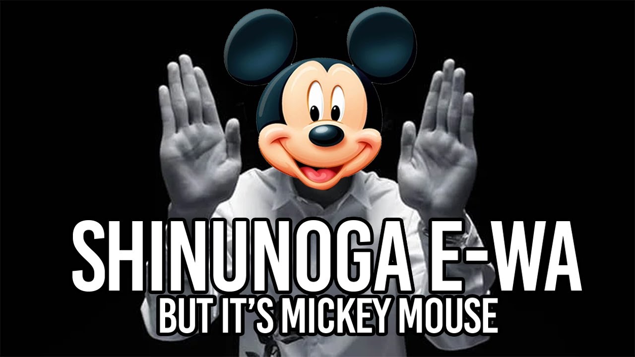 Mickey Mouse Sings Shinunoga E-wa by Fujii Kaze (Full Song Cover)