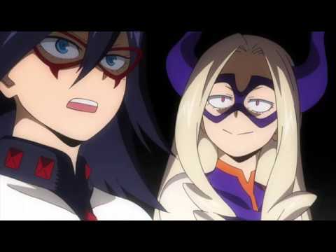 Midnight and Mt. Lady fight (Dub)