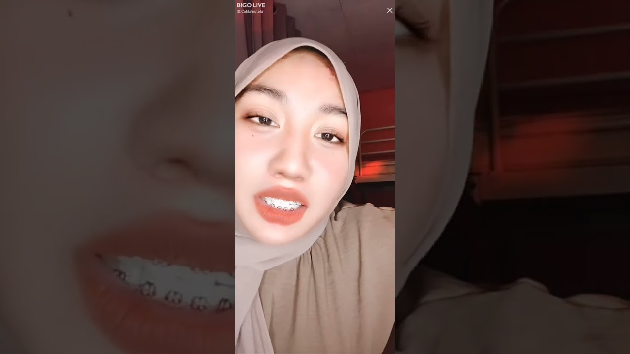 Mieera live BIGO, hijab malay bibirnya menggoda