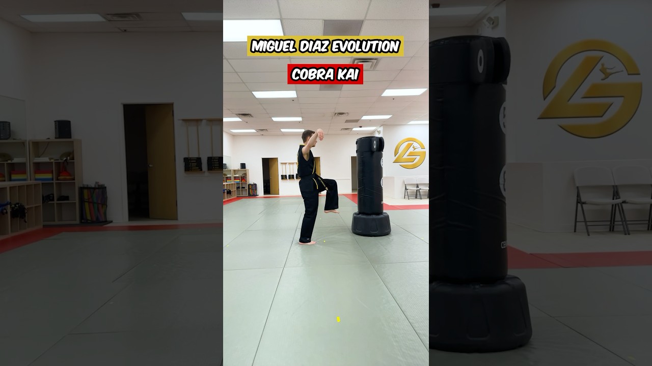 Miguel Diaz Evolution | Cobra Kai #shorts #martialarts #cobrakai