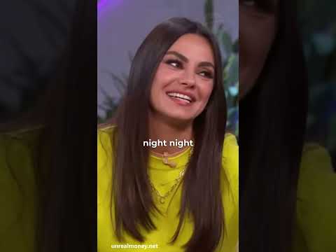 Mila Kunis when Ashton Kutcher confessed to love