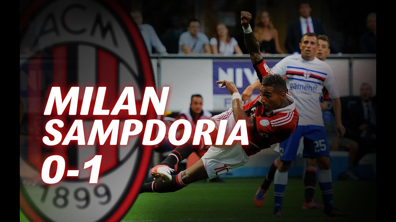 Milan-Sampdoria 0-1