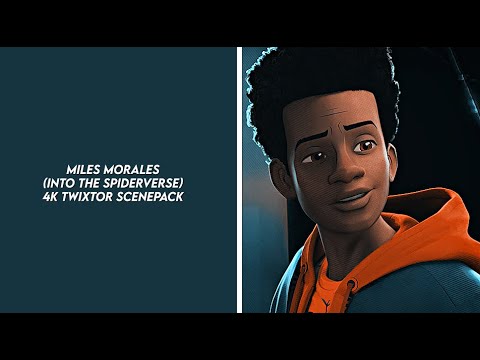 miles Morales (into the spiderverse) 4K twixtor scenepack