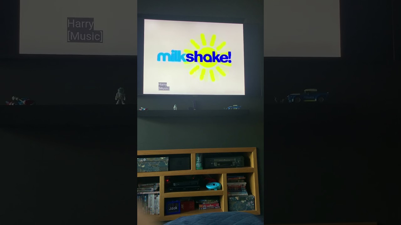 Milkshake ident blue sting 2005-2017