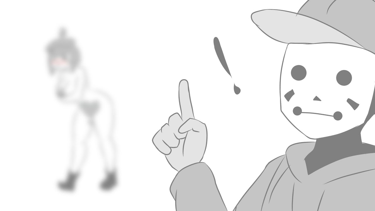 mime and dash cut scene