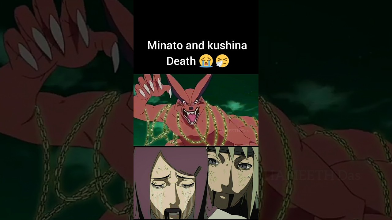 Minato and kushina😢😢#naruto #narutoshippuden #minato #kushina #kurama #obito #edit #viral #shorts
