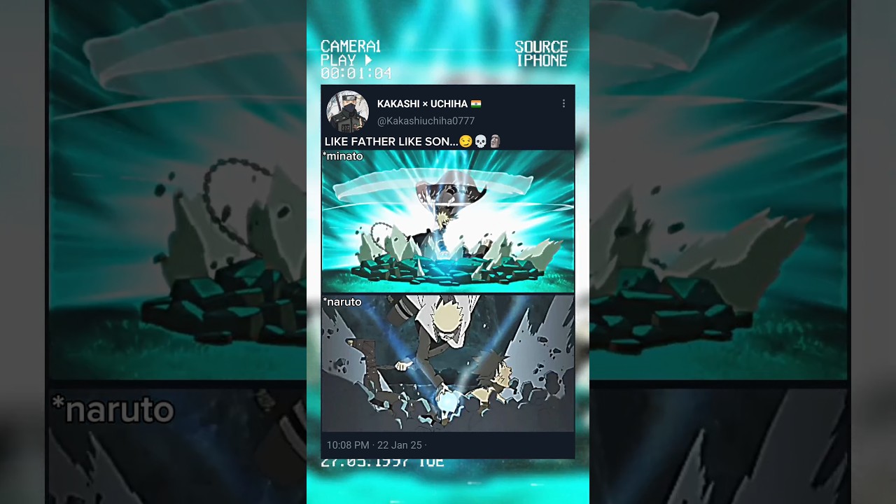MINATO AND NARUTO RASENGAN 🥶🗿