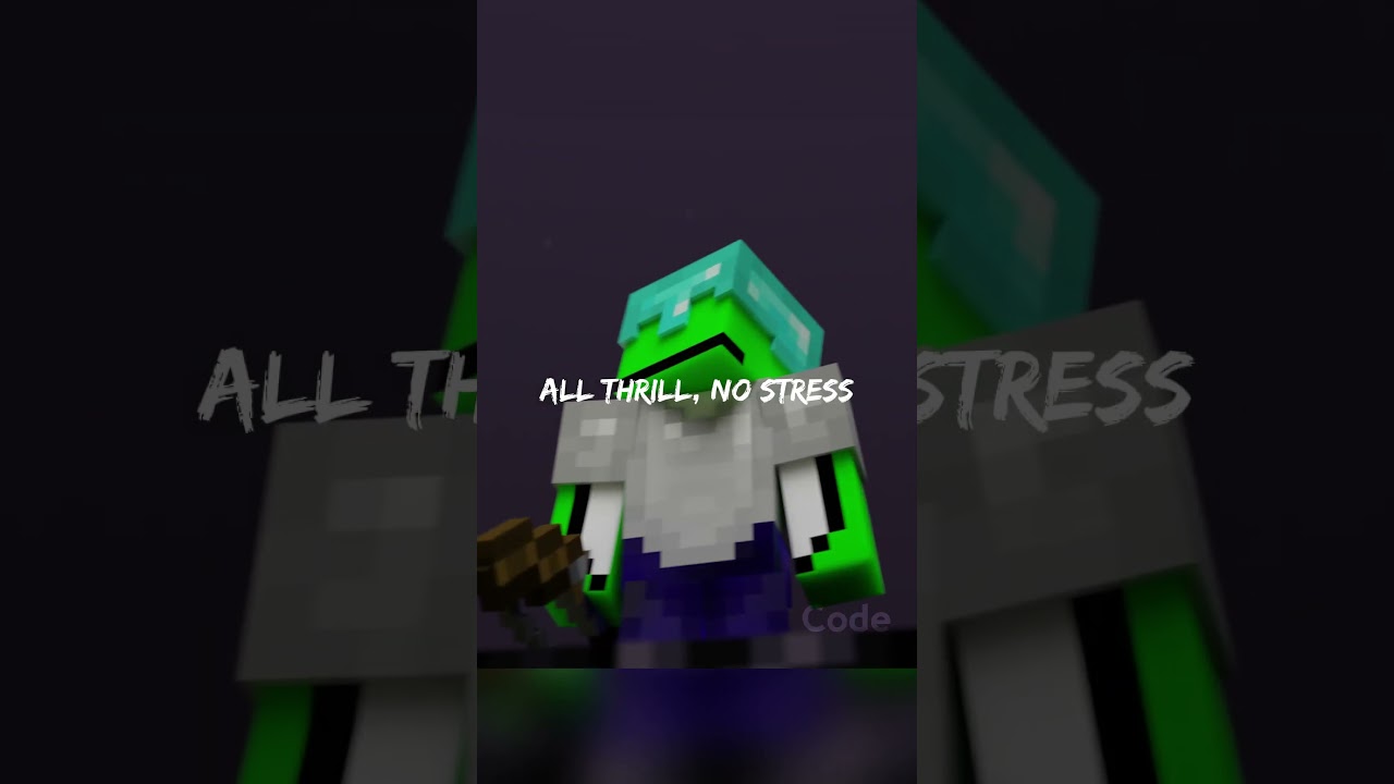 Minecraft Animation short - Dream Manhunt 🎵My Ordinary life (Slowed)🎵 #shorts #minecraft