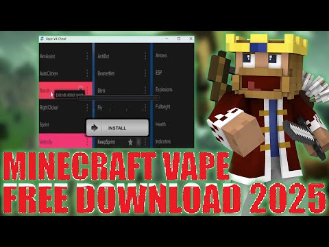 Minecraft Vape V4 CHEAT | Scaffold + Killaura + Reach | Hypixel Undetected Vape Hack | AUG