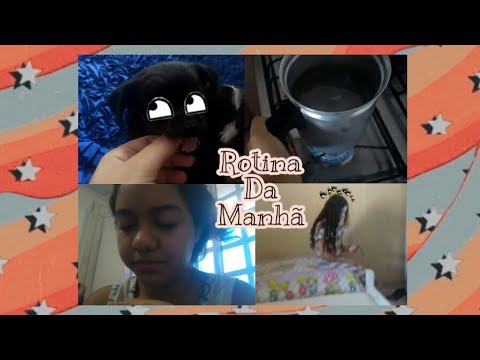 Minha Rotina da Manhã 