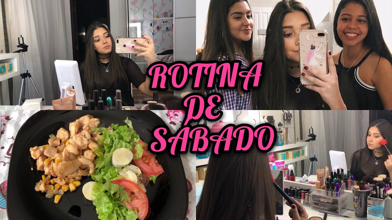 MINHA ROTINA DE SÁBADO ❤️