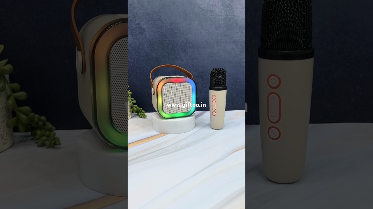 Mini Karaoke Speaker & Mic