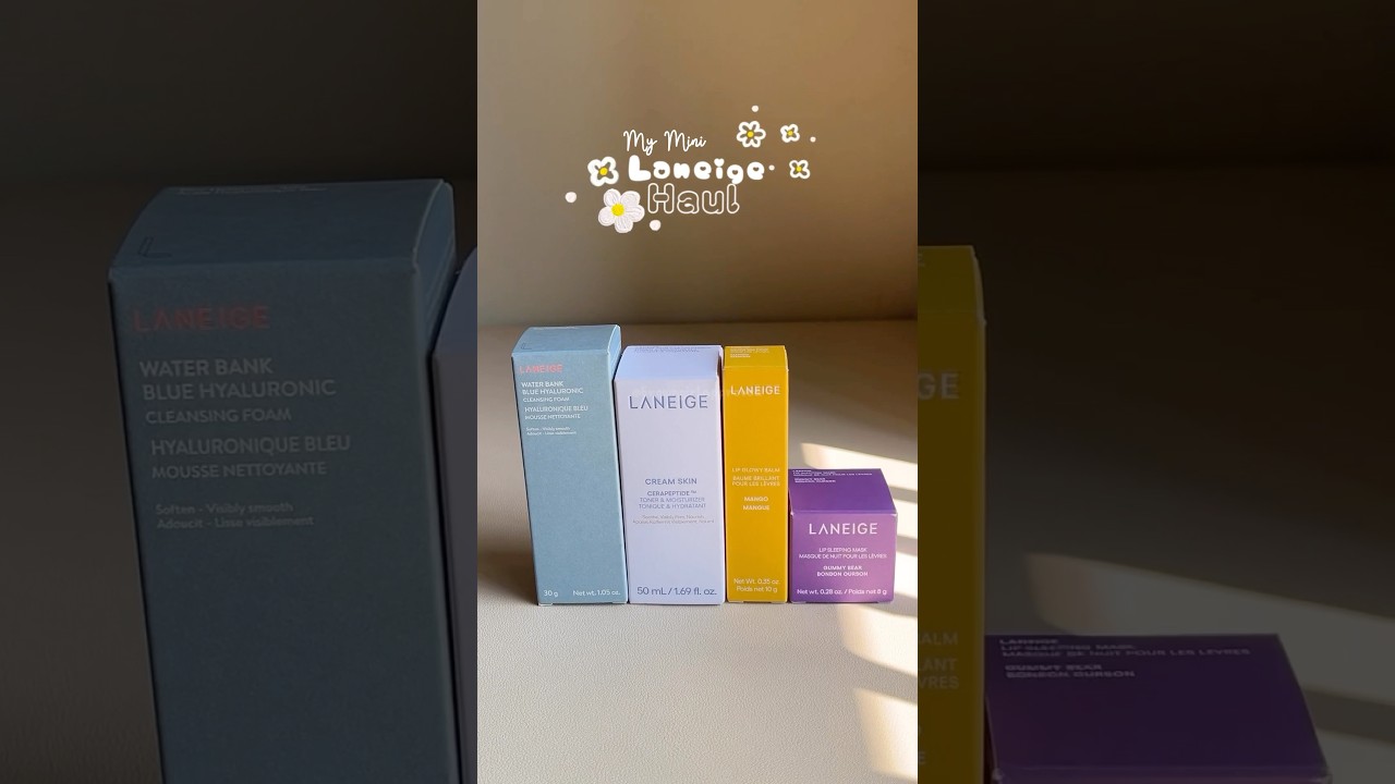 Mini Laneige Haul at ₹1500!!!! #laneige #koreanskincare #kbeauty #laneigelipsleepingmask