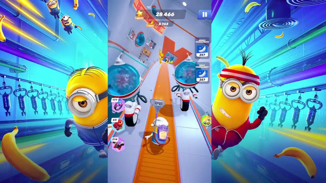 Minion Rush Unity - Endurance Challenge