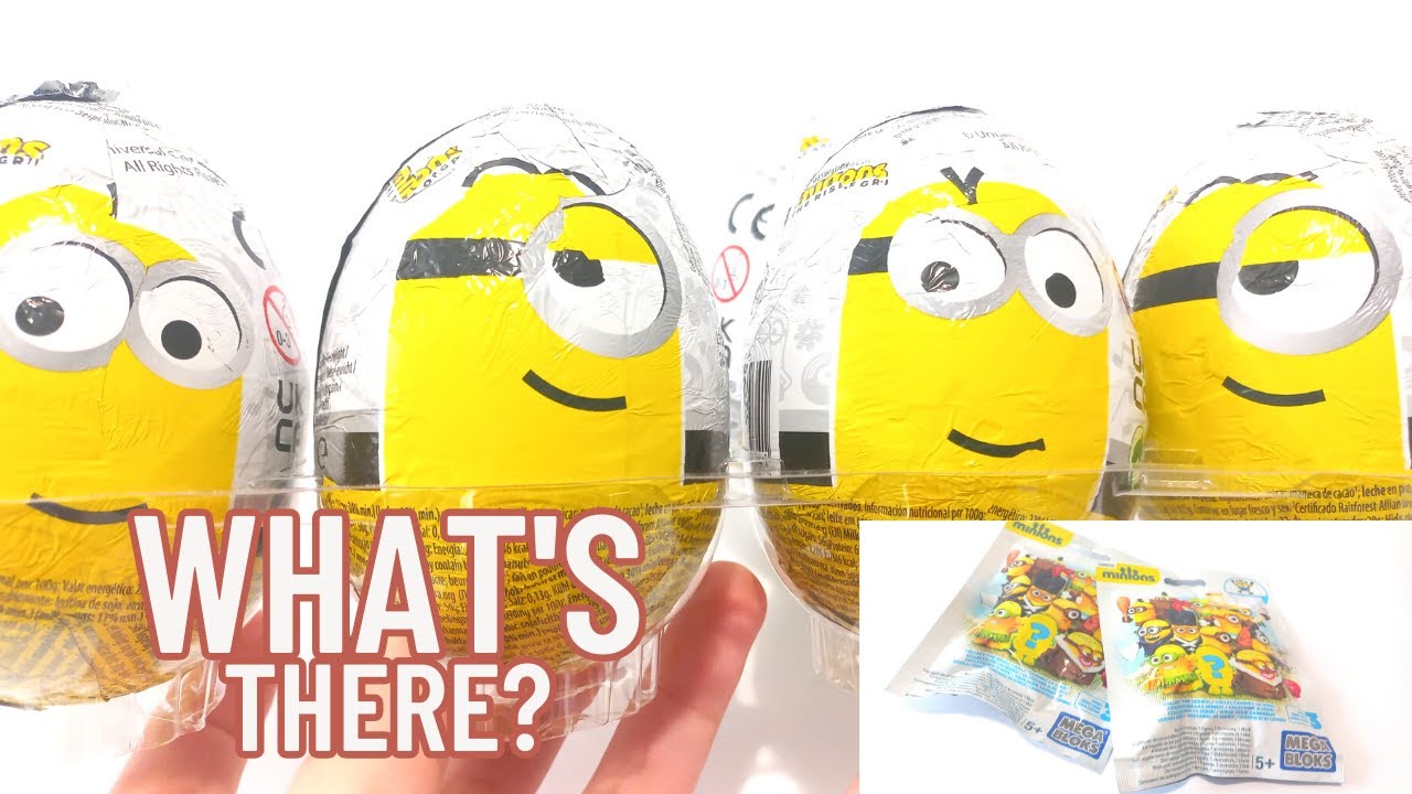MINIONS BIG EGGS SURPRISE 🙀 | ASMR