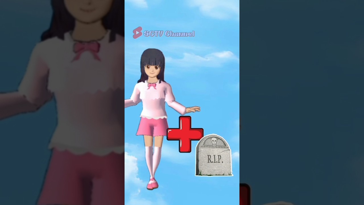 Mio Aida × Death (SSS Characters) #sakuraschoolsimulator #tiktok #shorts #viral #memes #anime