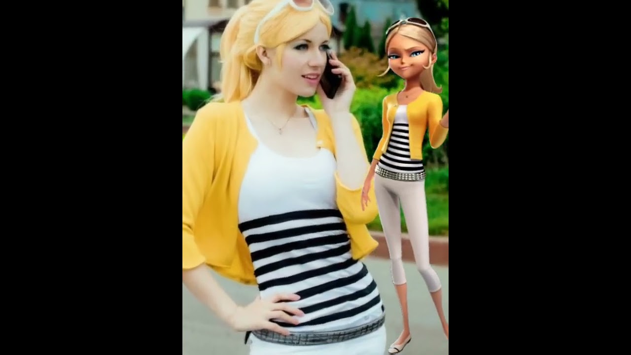 Miraculous Cosplay boys and girls singing Simpapa Polyubila - Cartoon vs Reallife #shorts#mlb#edit